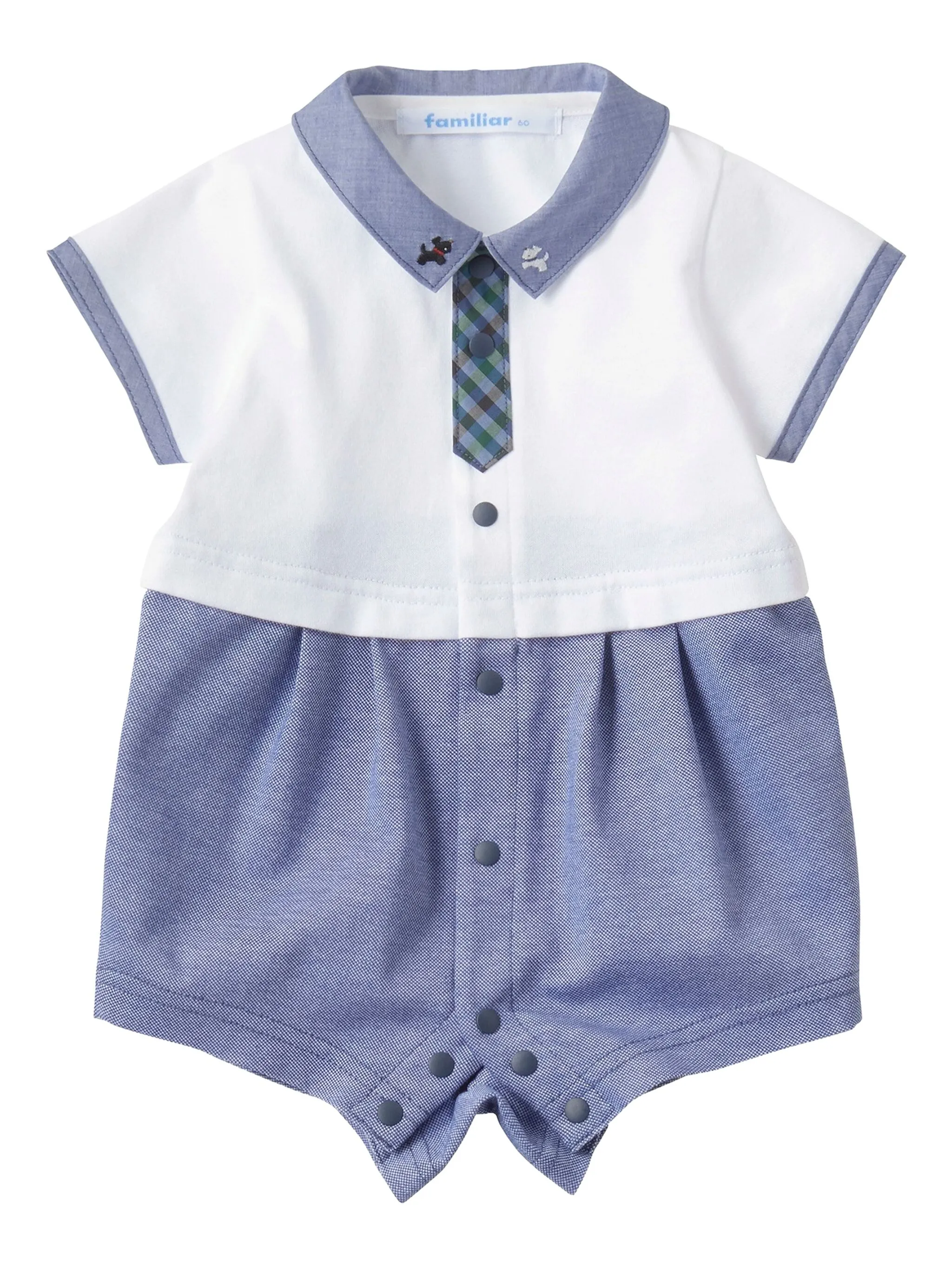 Ромпер с завязками Familiar, синий
Ромпер с завязками Familiar, синий