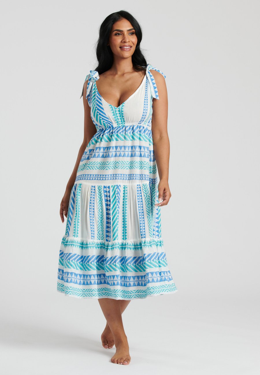 Платье South Beach JACQUARD TIE SHOULDER, Blue
Платье South Beach JACQUARD TIE SHOULDER, Blue