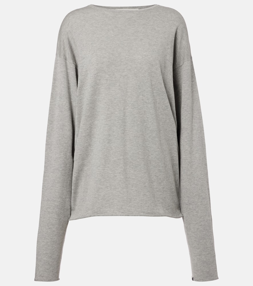 Топ Aries из хлопка и кашемира Extreme Cashmere, Grey
Топ Aries из хлопка и кашемира Extreme Cashmere, Grey