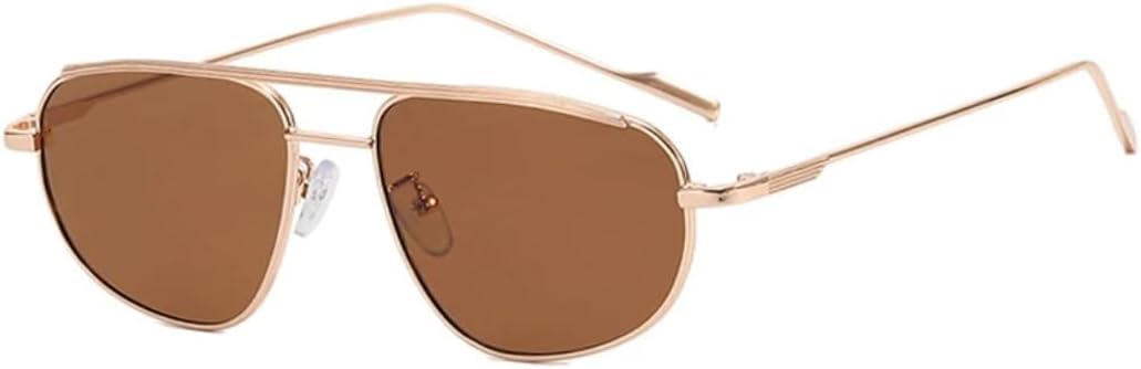 Солнцезащитные очки с защитой UV400 | Металлическая оправа, линзы конфетного цвета | Для женщин и мужчин, для занятий спортом на открытом воздухе и вождения DSVIGF, Gold Brown
Солнцезащитные очки с защитой UV400 | Металлическая оправа, линзы конфетного цвета | Для женщин и мужчин, для занятий спортом на открытом воздухе и вождения DSVIGF, Gold Brown