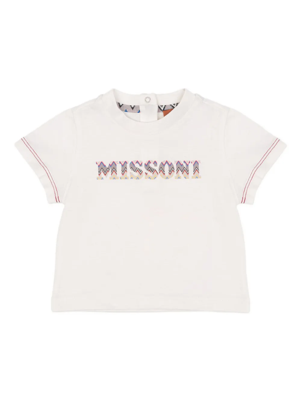 Футболка с украшенным логотипом Missoni Kids, белый
Футболка с украшенным логотипом Missoni Kids, белый