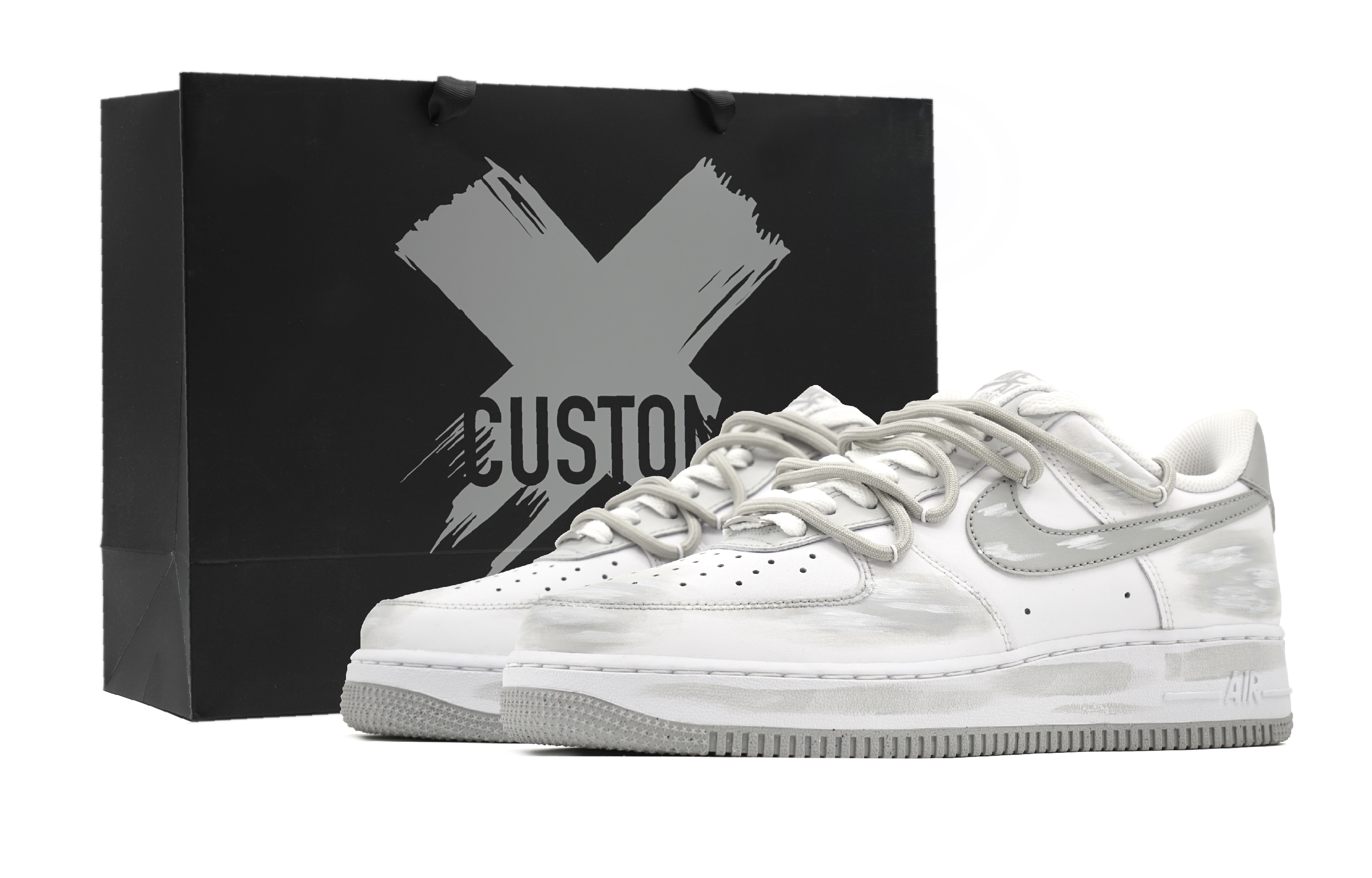 Кроссовки Air Force 1 с низким верхом для скейтборда, противоскользящие, износостойкие, мужские, серые Nike, Gray
Кроссовки Air Force 1 с низким верхом для скейтборда, противоскользящие, износостойкие, мужские, серые Nike, Gray