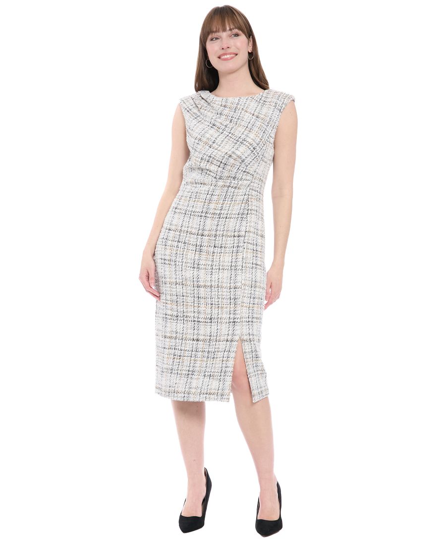 Укороченное миди-платье без рукавов London Times, Gray
Укороченное миди-платье без рукавов London Times, Gray
