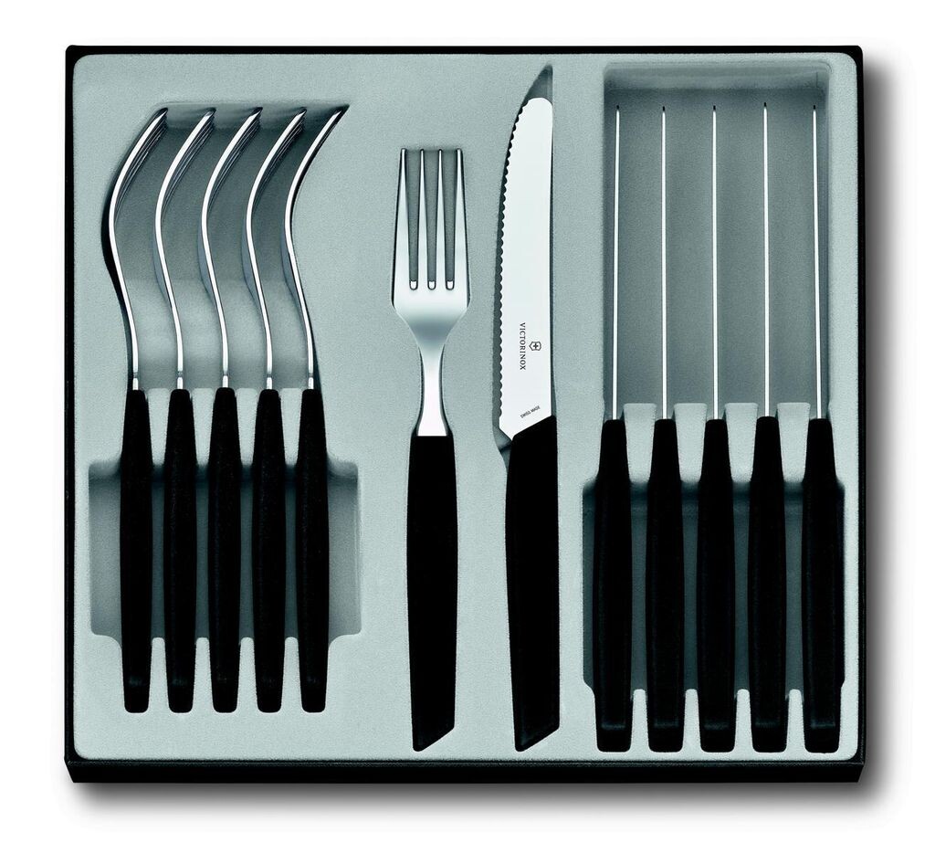 VICTORINOX столовые приборы столовые приборы 12 шт. швейцарский современный черный 6.9093.11W.12 Victorinox Swiss Army
VICTORINOX столовые приборы столовые приборы 12 шт. швейцарский современный черный 6.9093.11W.12 Victorinox Swiss Army