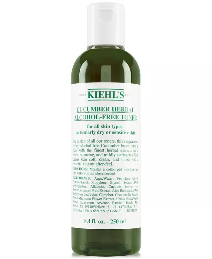 Огуречный травяной безалкогольный тоник, 8,4 унции Kiehl'S Since 1851
Огуречный травяной безалкогольный тоник, 8,4 унции Kiehl'S Since 1851