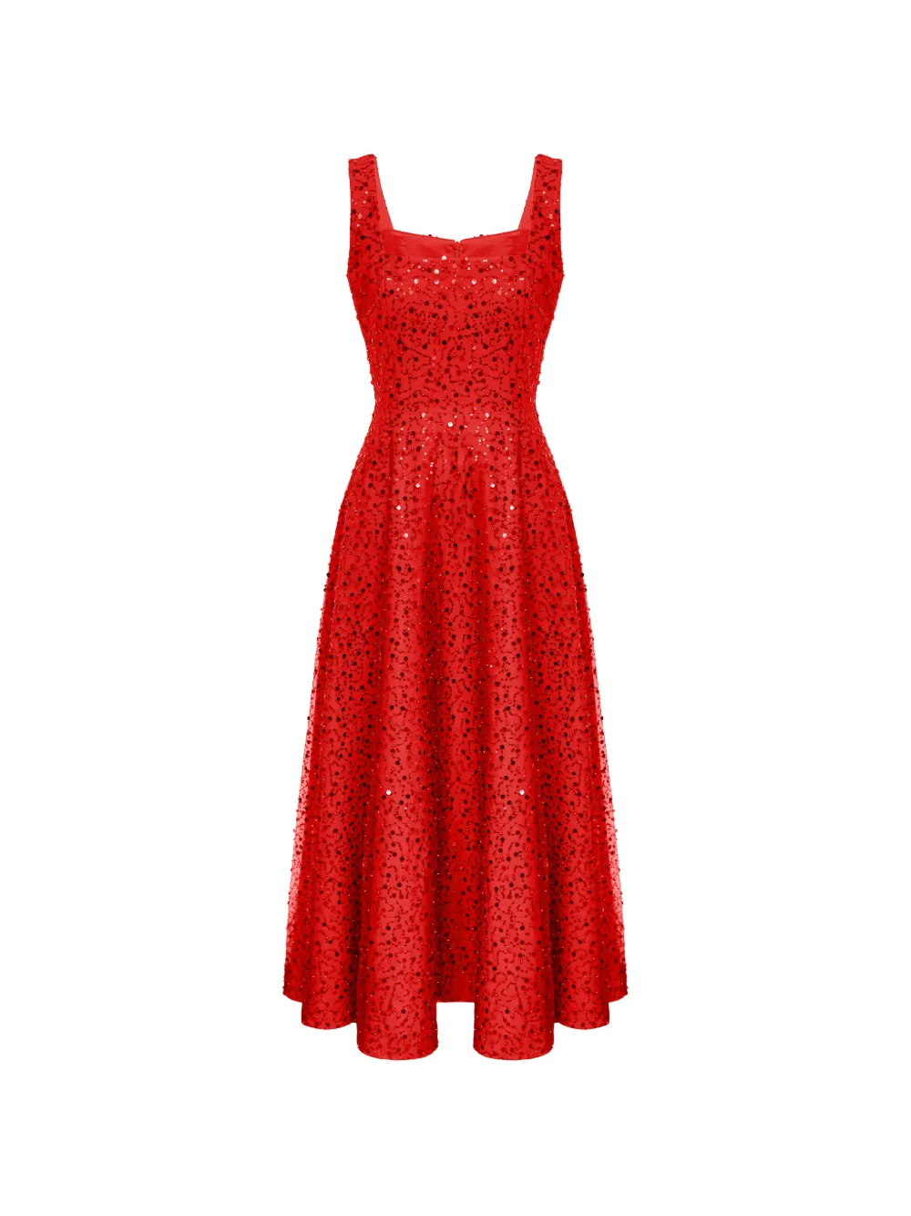 Макси-платье, украшенное пайетками Post Meridiem, красный
Макси-платье, украшенное пайетками Post Meridiem, красный