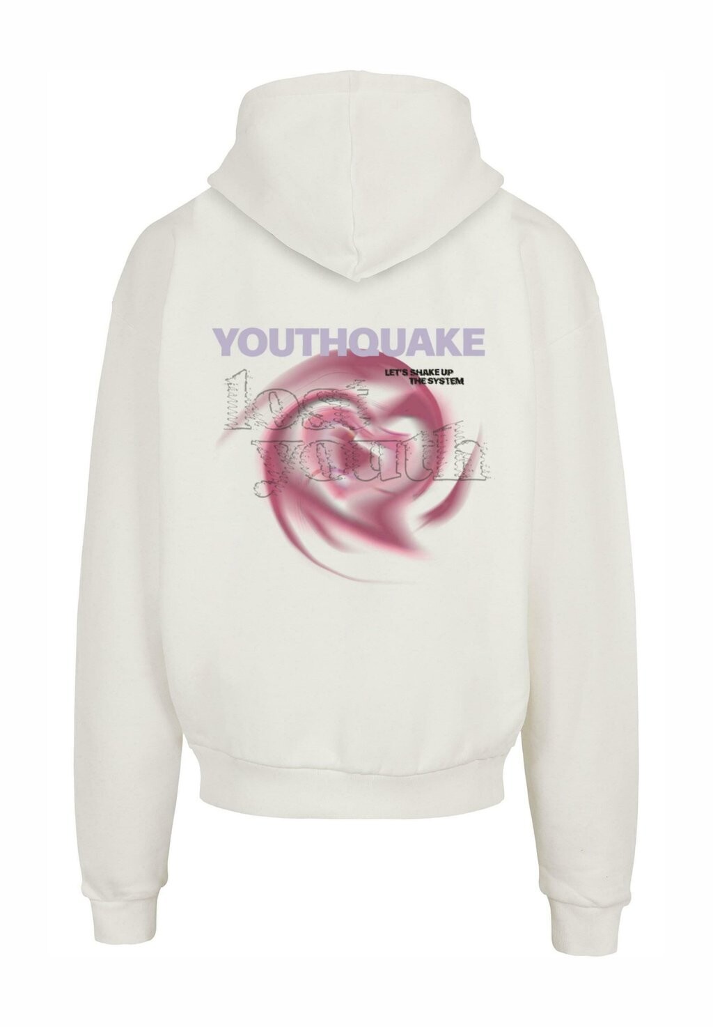 Джемпер с капюшоном YOUTHQAUKE Lost Youth, белый 
Джемпер с капюшоном YOUTHQAUKE Lost Youth, белый