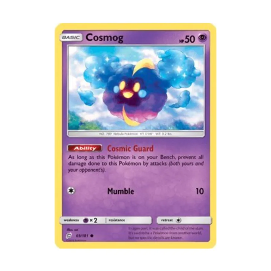 CCG Космог (С) #69, Pokemon - SM - Team Up - Singles
CCG Космог (С) #69, Pokemon - SM - Team Up - Singles