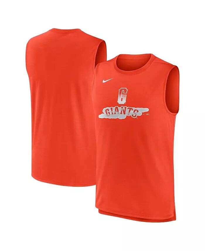 Мужская оранжевая майка San Francisco Giants City Connect Muscle безрукавка Nike, оранжевый
Мужская оранжевая майка San Francisco Giants City Connect Muscle безрукавка Nike, оранжевый