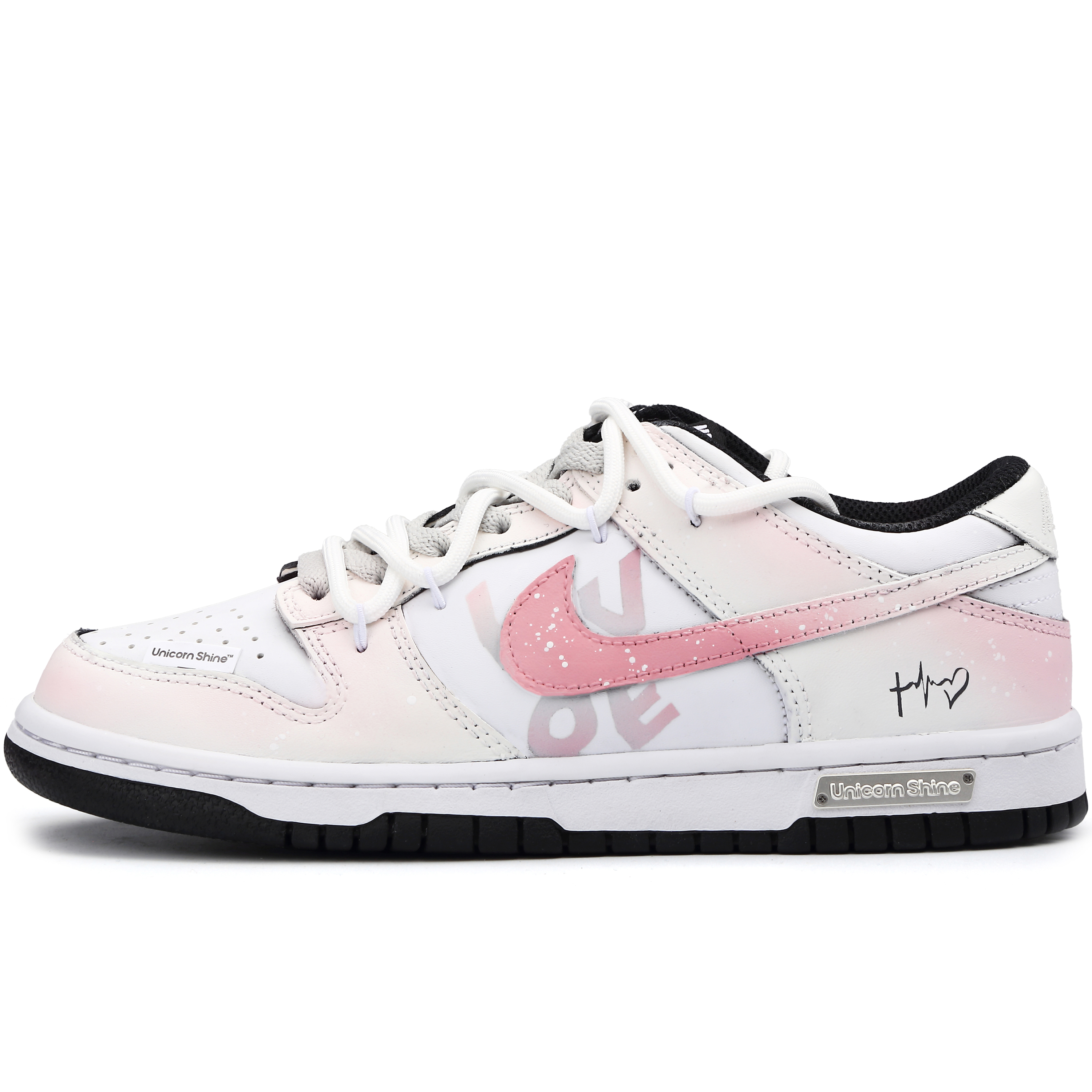 Nike Кроссовки для скейтбординга Dunk "Black" с противоскользящим покрытием, износостойкие, легкие, амортизирующие, низкие, розовые, для подростков
Nike Кроссовки для скейтбординга Dunk "Black" с противоскользящим покрытием, износостойкие, легкие, амортизирующие, низкие, розовые, для подростков