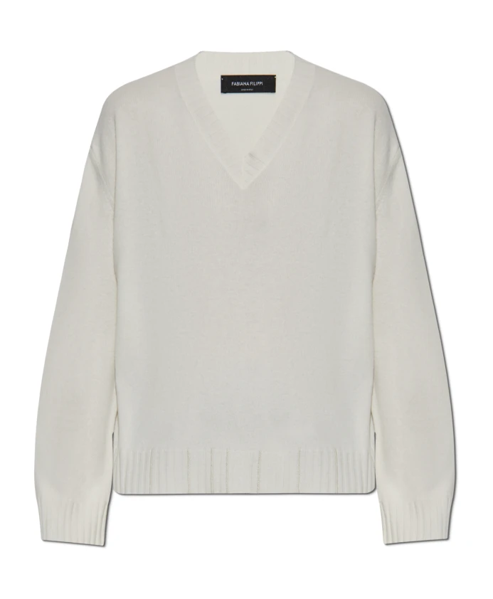 Шерстяной свитер Fabiana Filippi, бежевый
Шерстяной свитер Fabiana Filippi, бежевый