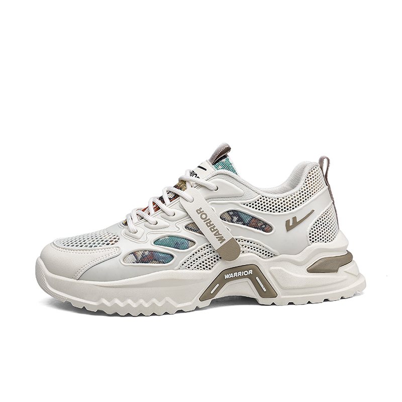 WARRIOR Нескользящие износостойкие низкие повседневные туфли мужские бежево-кофейного цвета
WARRIOR Нескользящие износостойкие низкие повседневные туфли мужские бежево-кофейного цвета