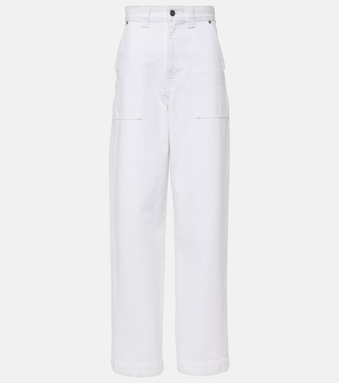 Джинсы Hewitt с высокой талией и бочкообразными штанинами Khaite, белый
Джинсы Hewitt с высокой талией и бочкообразными штанинами Khaite, белый