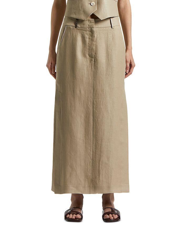 Длинная юбка Peserico, коричневый
Длинная юбка Peserico, коричневый