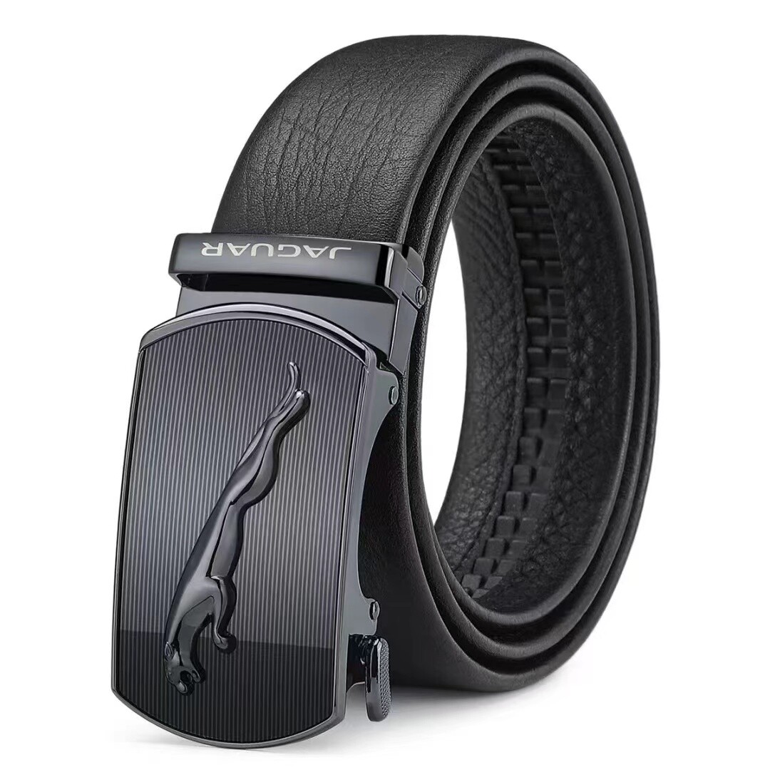 Мужской кожаный ремень JAGUAR, Золото + Премиум подарочная коробка
Мужской кожаный ремень JAGUAR, Золото + Премиум подарочная коробка