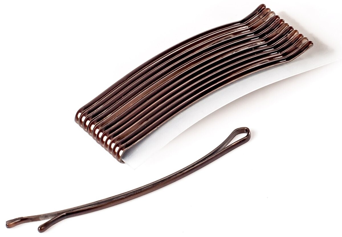 Bocca Beauty, Заколки для волос, коричневые, 12 шт
Bocca Beauty, Заколки для волос, коричневые, 12 шт