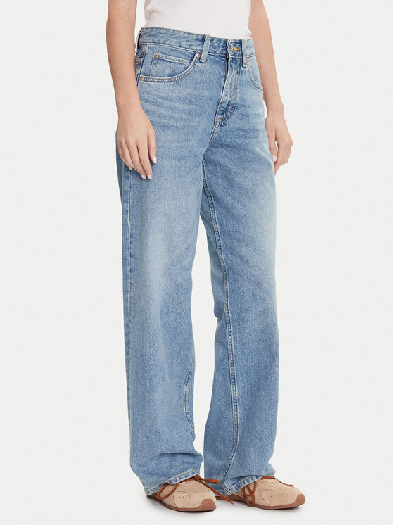 Джинсы wide leg Rider 112365089 Lee, синий
Джинсы wide leg Rider 112365089 Lee, синий