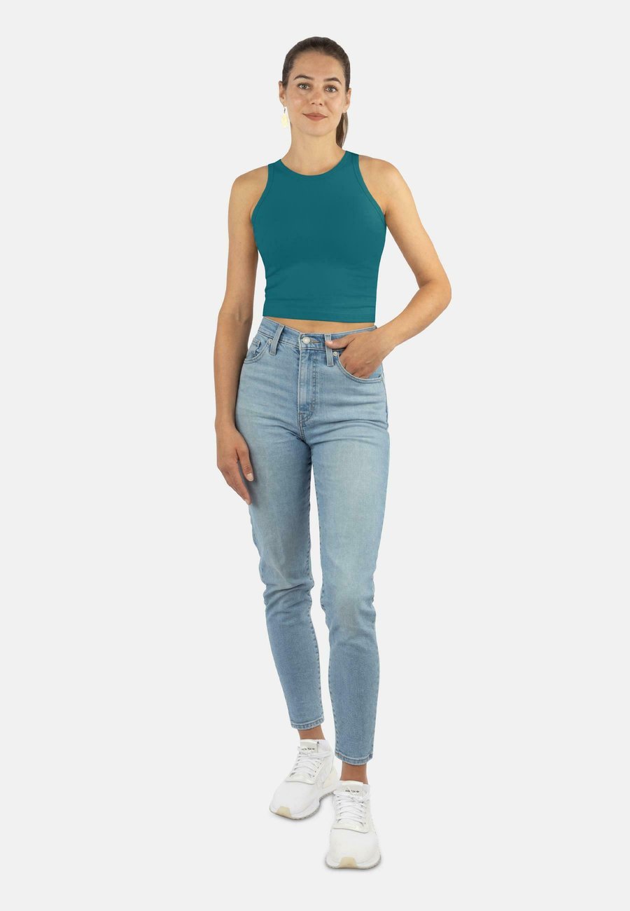 Топ Normani 2 X CROP HOCHGESCHLOSSEN, Petrol Schwarz/Teal
Топ Normani 2 X CROP HOCHGESCHLOSSEN, Petrol Schwarz/Teal