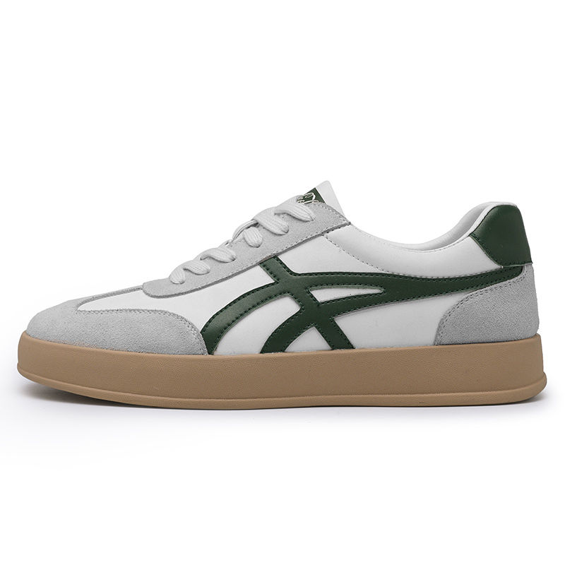 Locke Антискользящие износостойкие низкие скейтерские кроссовки мужские бело-зеленые, цвет White Green
Locke Антискользящие износостойкие низкие скейтерские кроссовки мужские бело-зеленые, цвет White Green