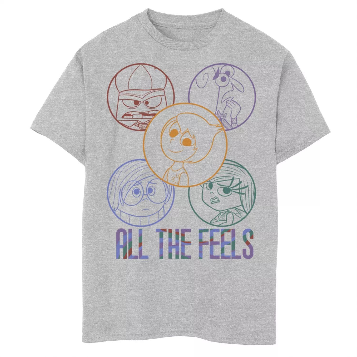 Футболка с графическим изображением All The Feels для мальчиков 8–20 лет Disney/Pixar's Inside Out Disney / Pixar
Футболка с графическим изображением All The Feels для мальчиков 8–20 лет Disney/Pixar's Inside Out Disney / Pixar
