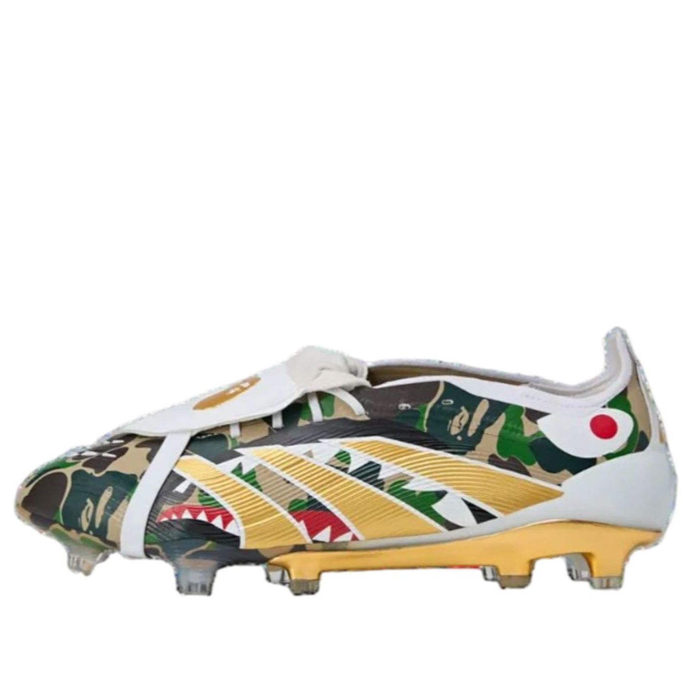 Кроссовки adidas x BAPE Predator Elite FG 'Camo Shark'
Кроссовки adidas x BAPE Predator Elite FG 'Camo Shark'