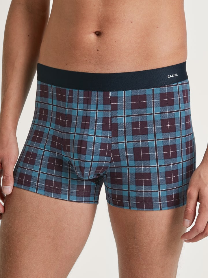 Трусы боксеры Calida New Boxer, цвет storm blue 
Трусы боксеры Calida New Boxer, цвет storm blue
