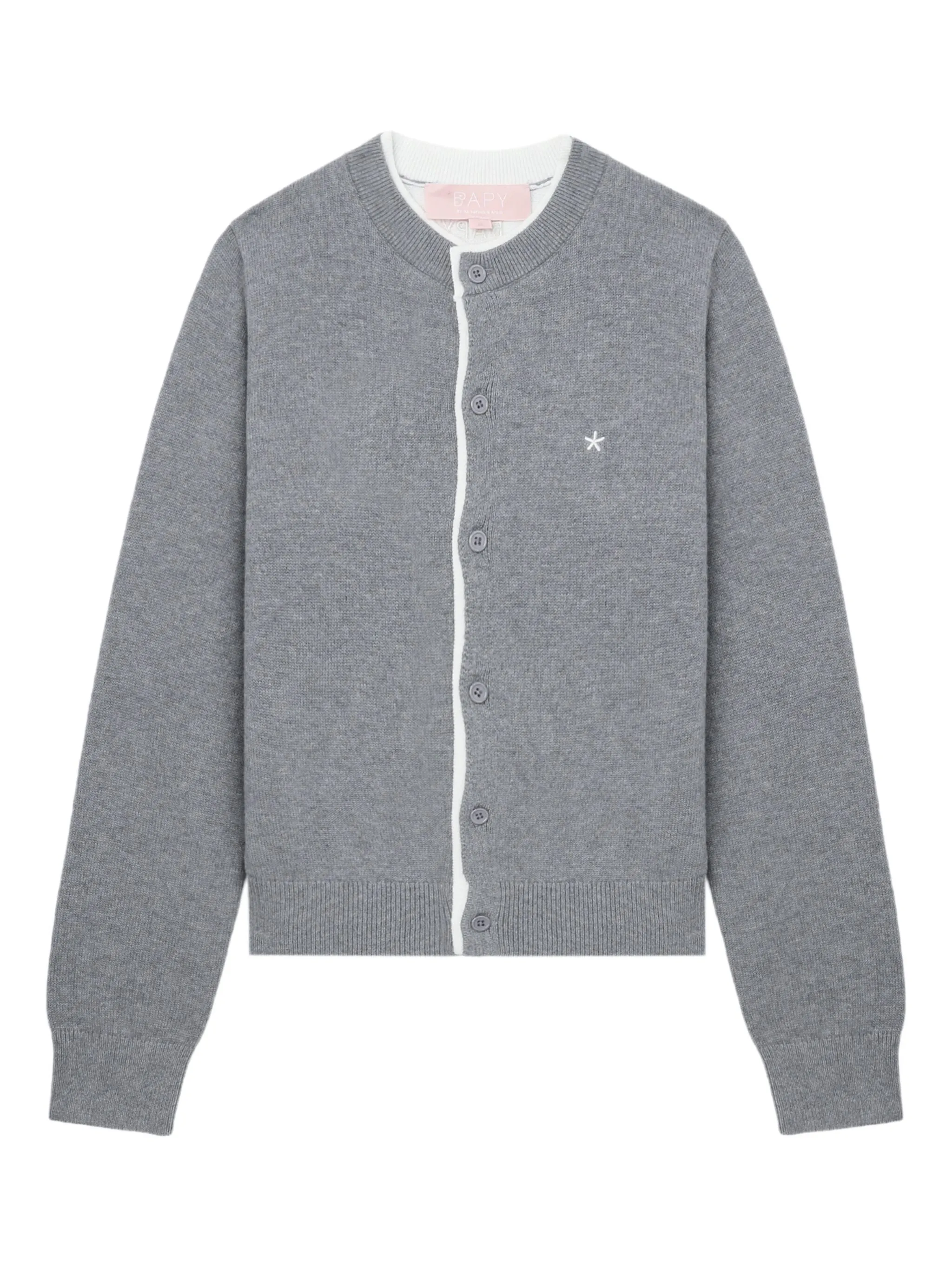 Кардиган с вышивкой Bapy By A Bathing Ape, серый
Кардиган с вышивкой Bapy By A Bathing Ape, серый