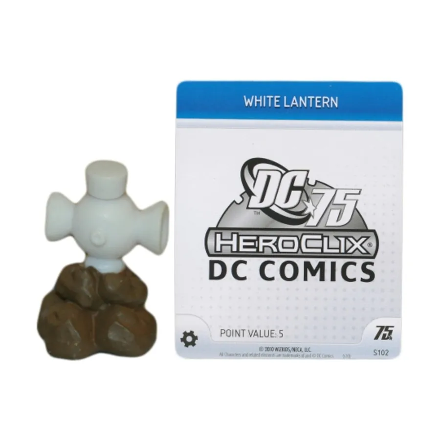 Белый Фонарь S102, DC HeroClix - 75th Anniversary - Singles
Белый Фонарь S102, DC HeroClix - 75th Anniversary - Singles