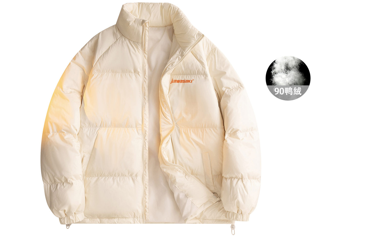 Kawasaki Унисекс пуховик, Ecru
Kawasaki Унисекс пуховик, Ecru