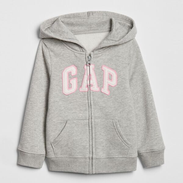 Толстовка с капюшоном на молнии с нашивкой-логотипом Gap, серый
Толстовка с капюшоном на молнии с нашивкой-логотипом Gap, серый