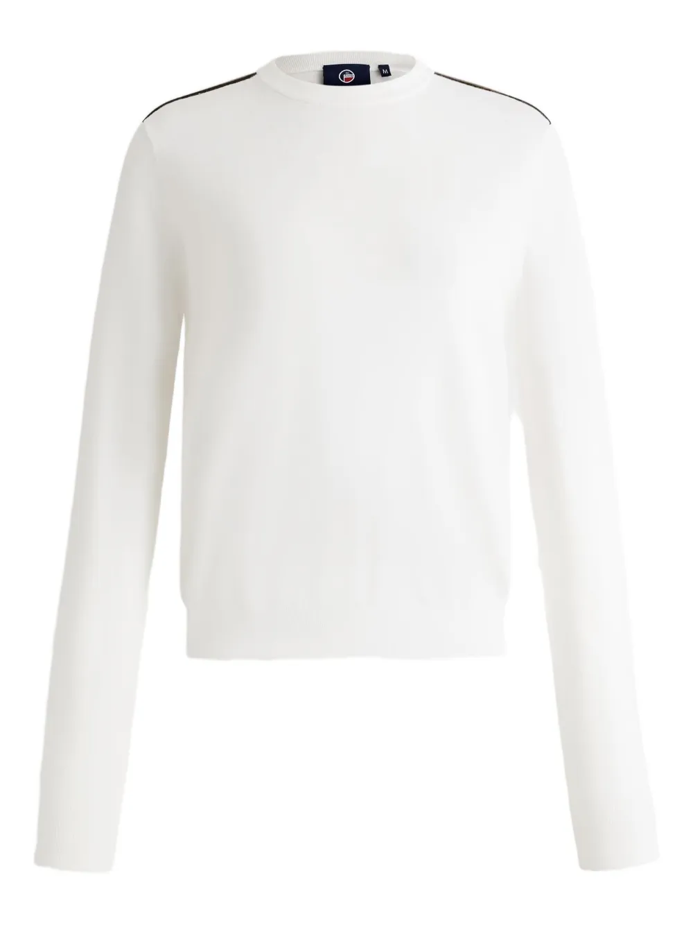 Свитер с полосатыми деталями Fusalp, белый
Свитер с полосатыми деталями Fusalp, белый