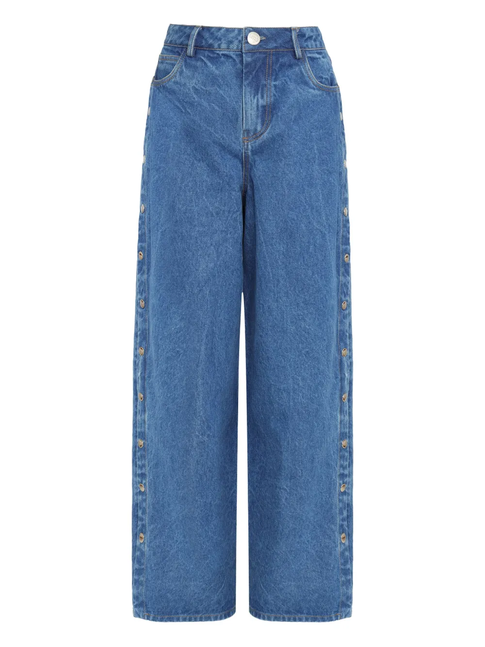 Джинсы из хлопка с застежкой по бокам Uma | Raquel Davidowicz, синий
Джинсы из хлопка с застежкой по бокам Uma | Raquel Davidowicz, синий