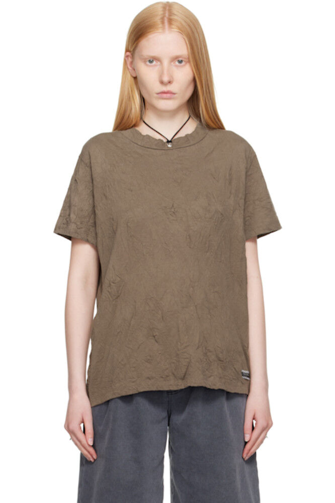 Футболка цвета хаки «Блаженство» OUR LEGACY
Футболка цвета хаки «Блаженство» OUR LEGACY