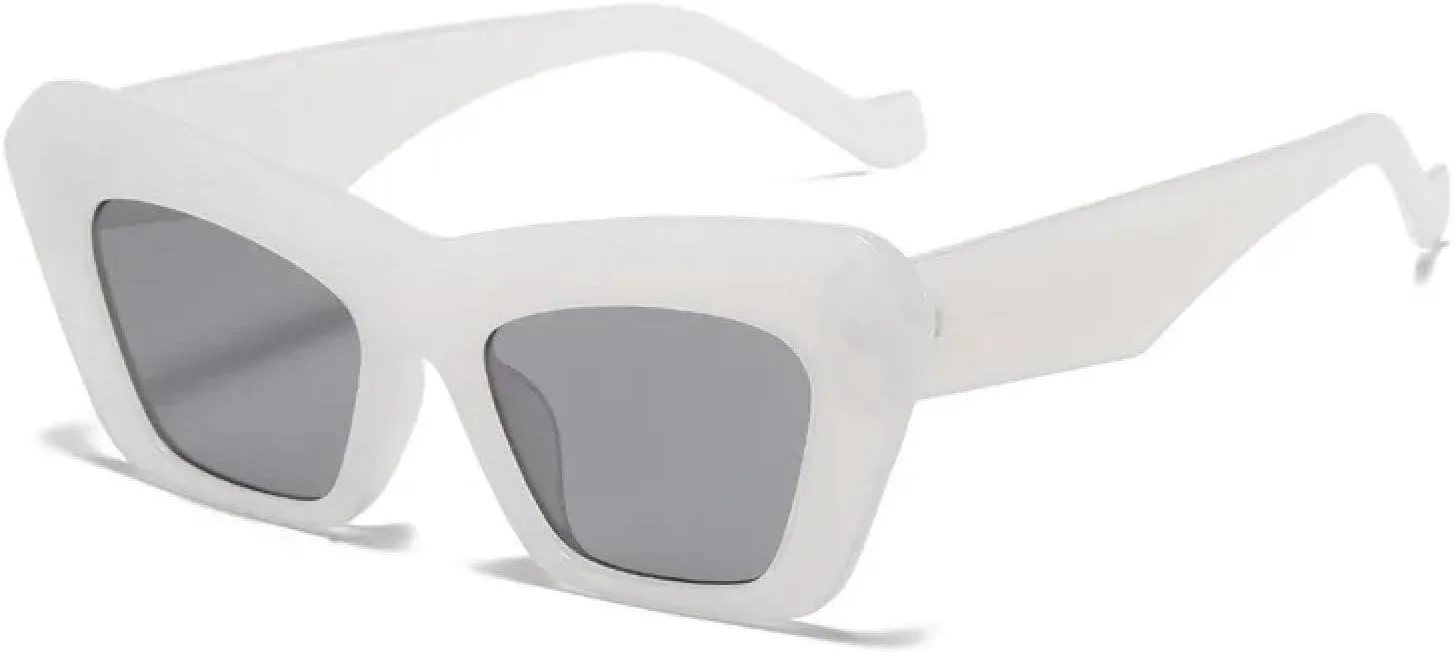 Женские солнцезащитные очки в ретро-оправе «кошачий глаз» с эффектом «желе», модные, большого размера, с защитой от УФ-излучения UV400 HHZZYVY, Jelly White Grey
Женские солнцезащитные очки в ретро-оправе «кошачий глаз» с эффектом «желе», модные, большого размера, с защитой от УФ-излучения UV400 HHZZYVY, Jelly White Grey