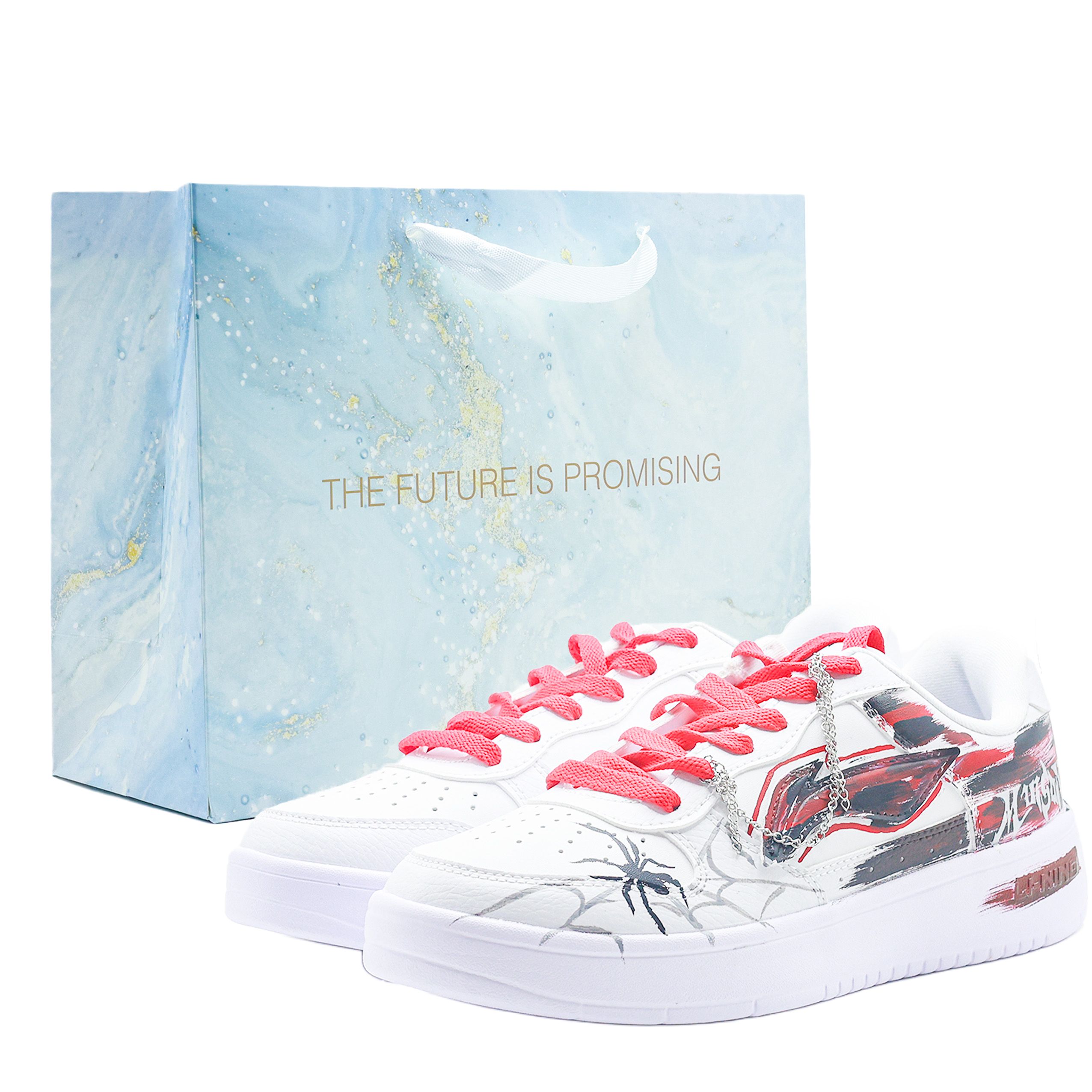 LINING Кроссовки для скейтбординга Pontoon Boats, нескользящие, износостойкие, дышащие, с низким верхом, мужские, белые, красные, черные
LINING Кроссовки для скейтбординга Pontoon Boats, нескользящие, износостойкие, дышащие, с низким верхом, мужские, белые, красные, черные