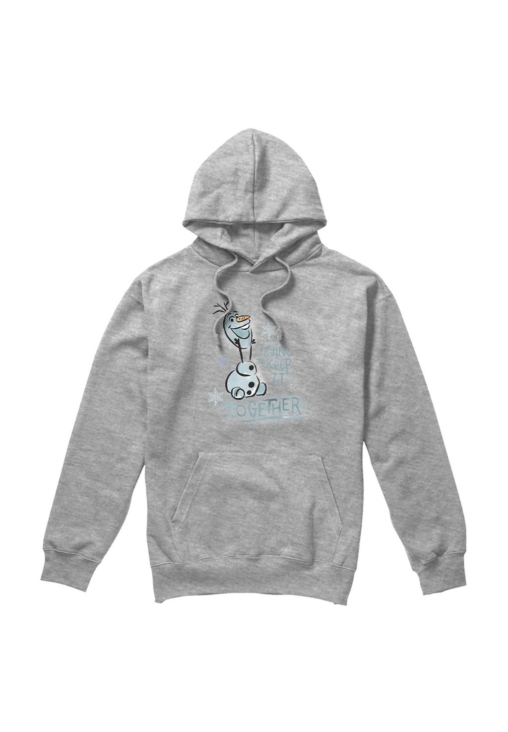 Толстовка с капюшоном FROZEN OLAF TRYING TO KEEP IT TOGETHER Disney, серый
Толстовка с капюшоном FROZEN OLAF TRYING TO KEEP IT TOGETHER Disney, серый