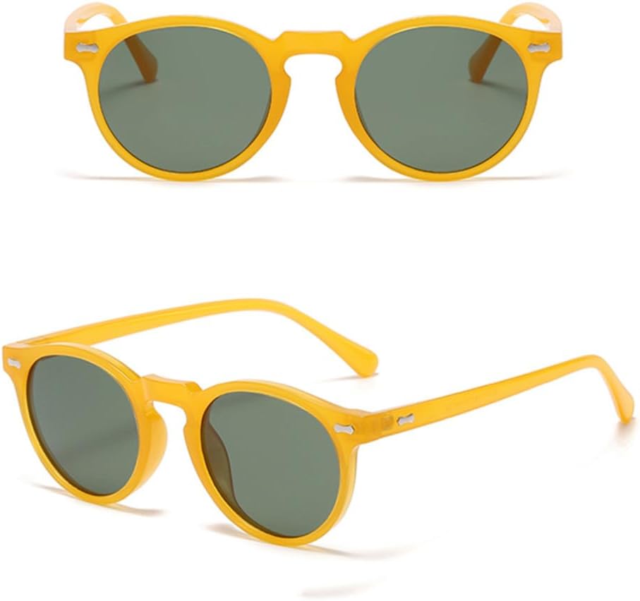 поляризованные солнцезащитные очки для мужчин, круглые солнцезащитные очки для женщин с защитой от УФ-излучения UV400, зеленые и коричневые, летние аксессуары HPIRME, Yellow With Green
поляризованные солнцезащитные очки для мужчин, круглые солнцезащитные очки для женщин с защитой от УФ-излучения UV400, зеленые и коричневые, летние аксессуары HPIRME, Yellow With Green