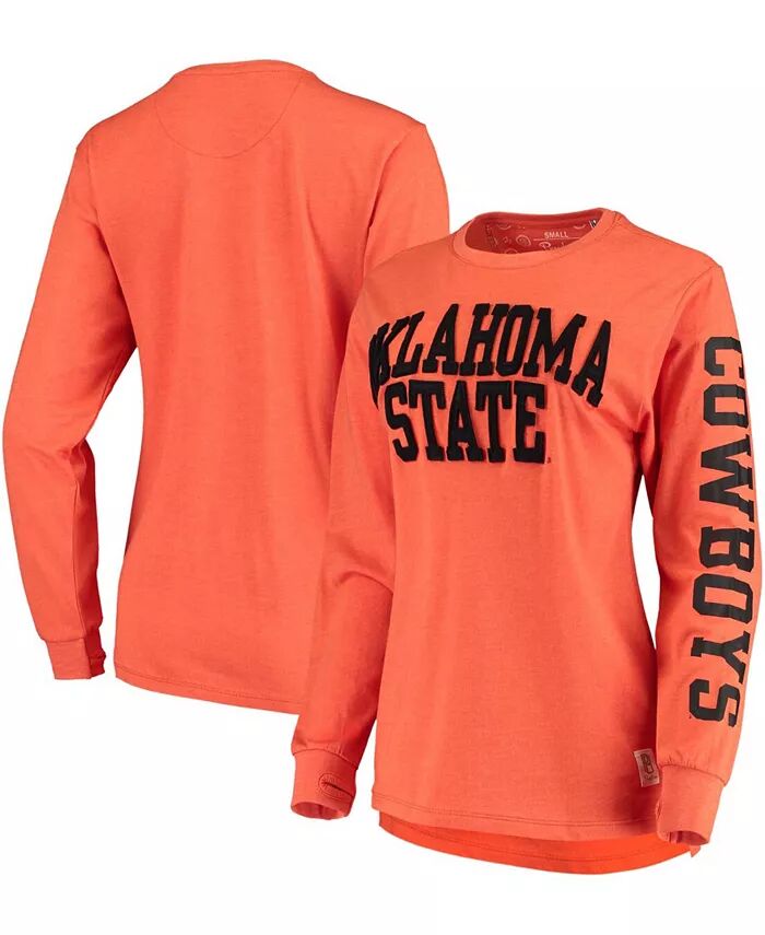 Женская футболка Oklahoma State Cowboys Two-Hit Canyon с длинным рукавом Pressbox
Женская футболка Oklahoma State Cowboys Two-Hit Canyon с длинным рукавом Pressbox