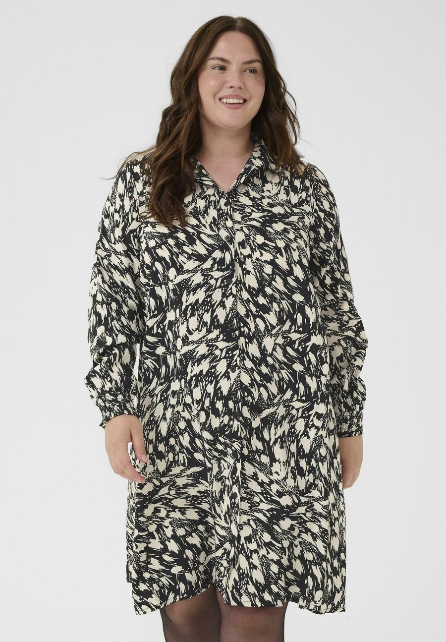 Платье Kaffe Curve KCjamia Dress, Black Turtledove Graphic/Black
Платье Kaffe Curve KCjamia Dress, Black Turtledove Graphic/Black