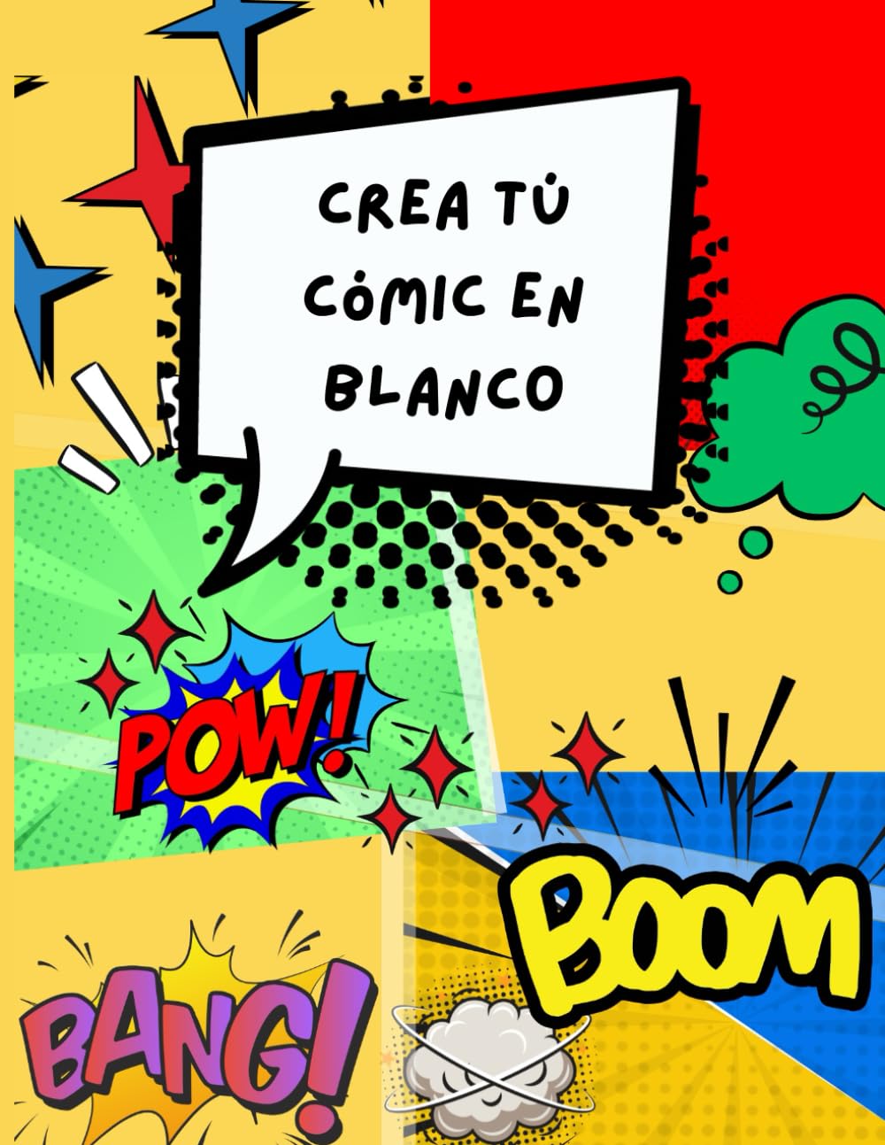Crea tu cómic con 120 plantillas para dibujar y colorear para niños y adultos: Su diseño te permite dibujar la acción y diálogos (Spanish Edition) (Independently published)
Crea tu cómic con 120 plantillas para dibujar y colorear para niños y adultos: Su diseño te permite dibujar la acción y diálogos (Spanish Edition) (Independently published)