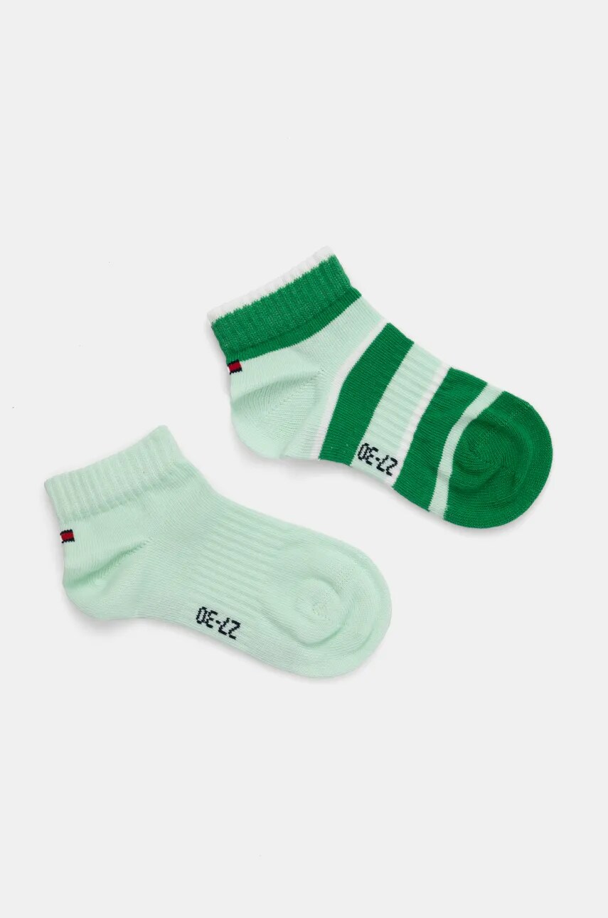 Детские носки, 2 упаковки Tommy Hilfiger, зеленый 
Детские носки, 2 упаковки Tommy Hilfiger, зеленый