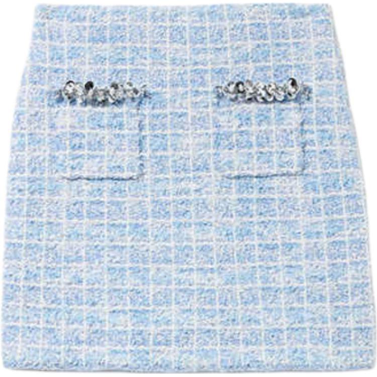 Мини-юбка клетчатая вязаная Self-portrait, Blue Mixed Color
Мини-юбка клетчатая вязаная Self-portrait, Blue Mixed Color