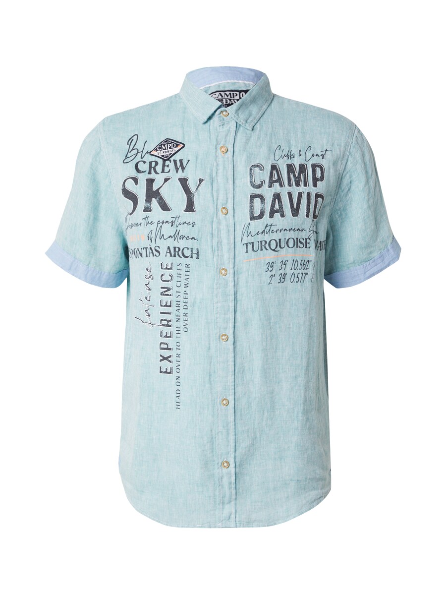 Рубашка на пуговицах классического кроя CAMP DAVID, Green
Рубашка на пуговицах классического кроя CAMP DAVID, Green