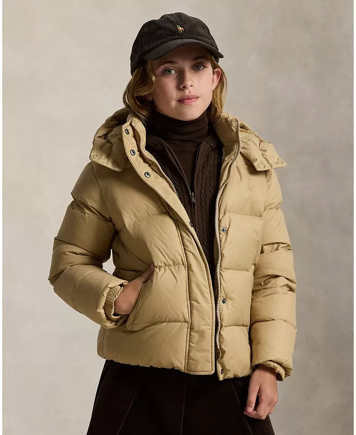 Детская куртка с отстегивающимся капюшоном для девочек 7-16 лет Polo Ralph Lauren, загар/бежевый
Детская куртка с отстегивающимся капюшоном для девочек 7-16 лет Polo Ralph Lauren, загар/бежевый
