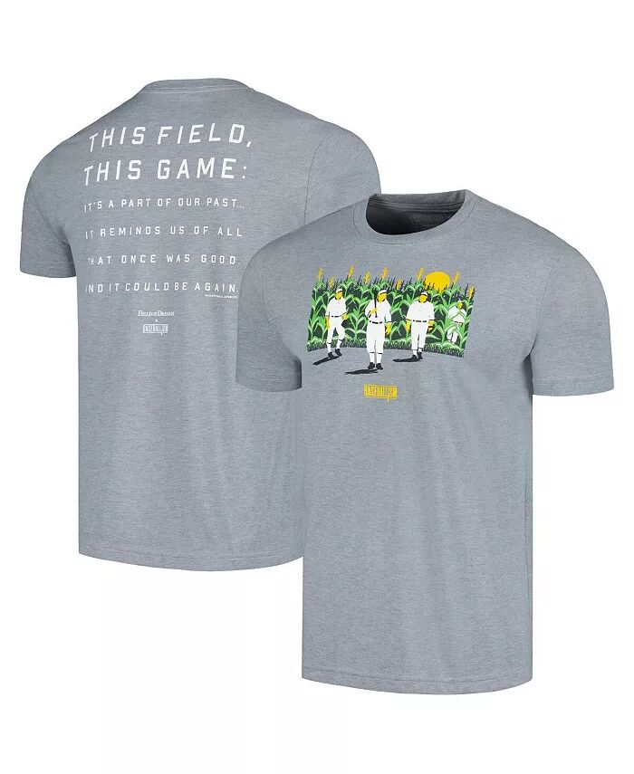 Футболка Field of Dreams This Field для мужчин и женщин, серо-лиловая Baseballism
Футболка Field of Dreams This Field для мужчин и женщин, серо-лиловая Baseballism