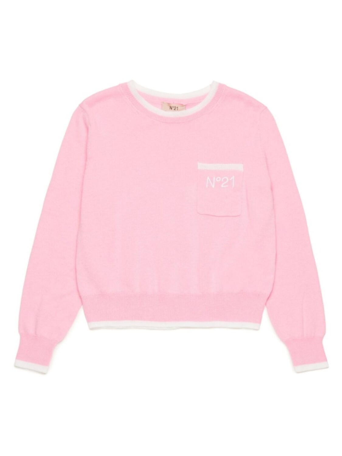 Джемпер с вышитым логотипом Nº21 Kids, розовый
Джемпер с вышитым логотипом Nº21 Kids, розовый