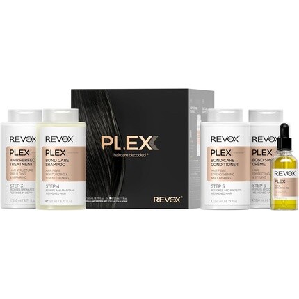 PLEX HAIRCARE DECODED Набор из 5 шт. Revox
PLEX HAIRCARE DECODED Набор из 5 шт. Revox