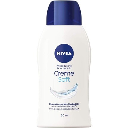 NIVEA Creme Soft Mini Гель для душа 50 мл с нежным ароматом миндального масла
NIVEA Creme Soft Mini Гель для душа 50 мл с нежным ароматом миндального масла