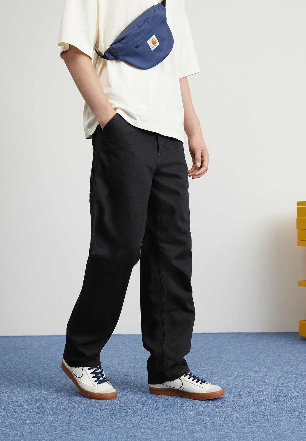 Мешковатые джинсы Single Knee Pant Carhartt WIP, цвет black rinsed, Черный, Мешковатые джинсы Single Knee Pant Carhartt WIP, цвет black rinsed
Мешковатые джинсы Single Knee Pant Carhartt WIP, цвет black rinsed, Черный, Мешковатые джинсы Single Knee Pant Carhartt WIP, цвет black rinsed