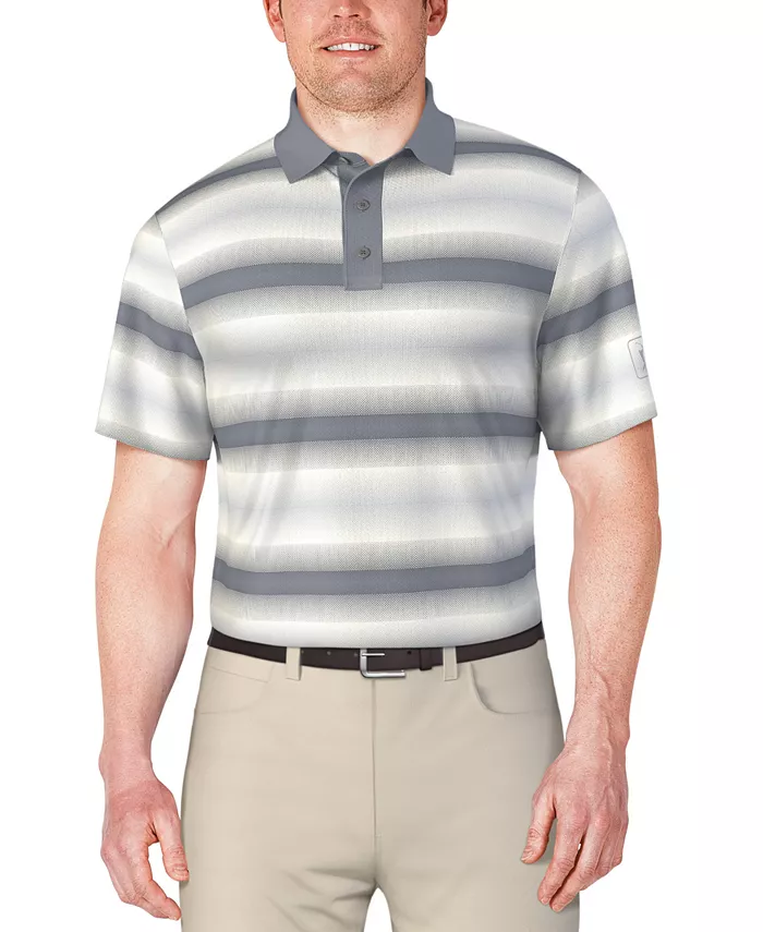 Мужская поло в полоску Solarized PGA TOUR, белый
Мужская поло в полоску Solarized PGA TOUR, белый